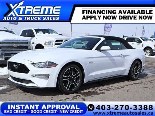 Used Convertible 2022 Ford Mustang P8F Oxford White