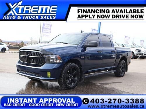 Used Crew Cab 2021 Ram 1500 Classic DS6L98 New Holland Blue