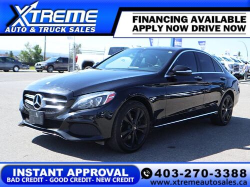 Used Sedan 2015 Mercedes-Benz C-Class C300W4M Black