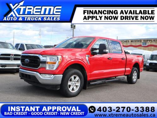 Used Crew Cab 2021 Ford F-150 W1E Race Red