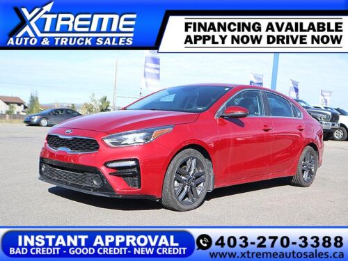 Used Sedan 2021 Kia Forte DLS42G61VHH169 Radiant Red