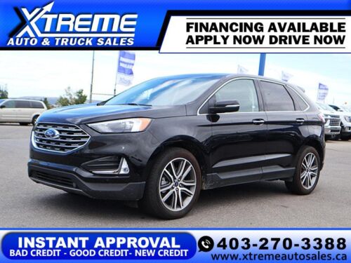 Used SUV 2022 Ford Edge K4K Agate Black Metallic
