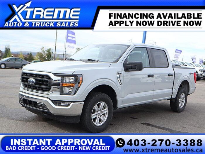 Used Crew Cab 2023 Ford F-150 W1E Azure Grey Metallic Tri-Coat