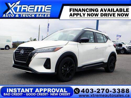 Used SUV 2024 Nissan Kicks K5NG14 Aspen White TriCoat