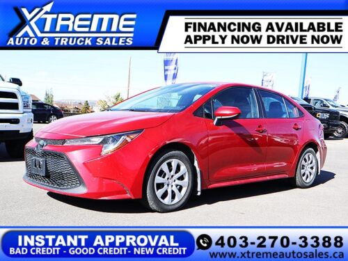 Used Sedan 2021 Toyota Corolla BPRBEM Barcelona Red Metallic