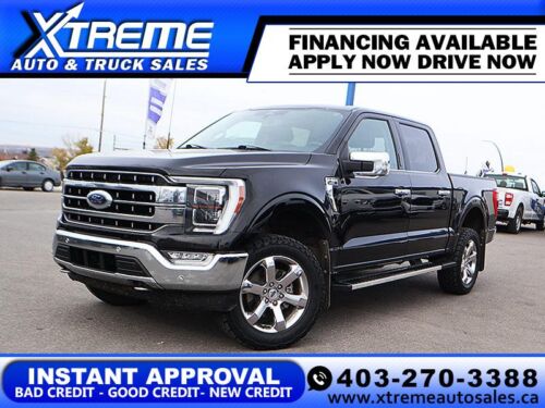 Used Crew Cab 2022 Ford F-150 W1E Agate Black Metallic