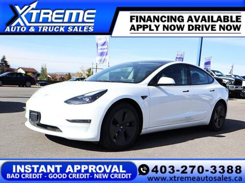 Used Sedan 2022 Tesla Model 3 MODEL3LR Pearl White Multi-Coat