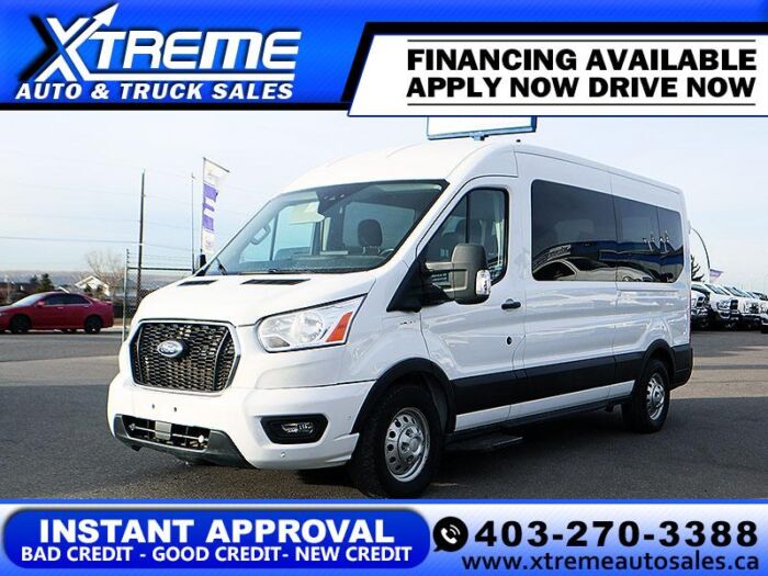 Used Regular Passenger 2022 Ford Transit Passenger Wagon X9C Oxford White