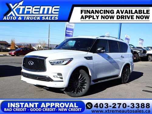 Used SUV 2024 INFINITI QX80 9CAX74 Moonstone White Pearl