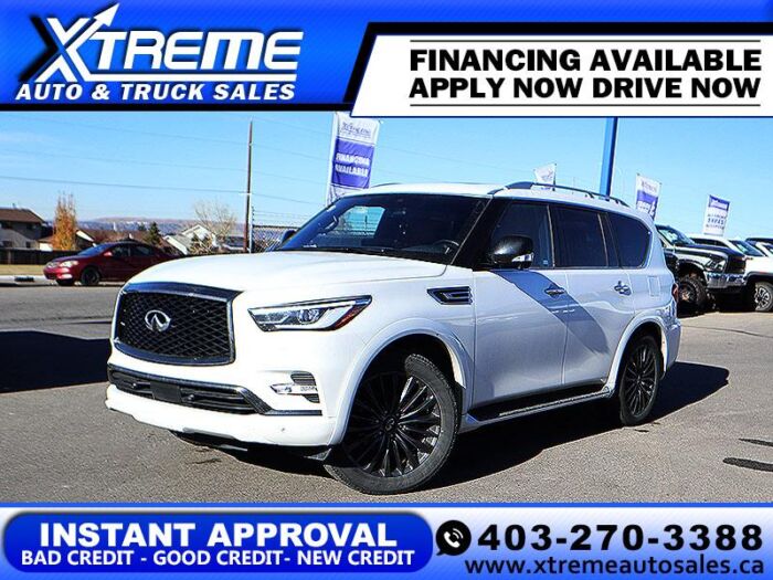 Used SUV 2024 INFINITI QX80 9CAX74 Moonstone White Pearl
