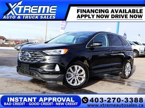 Used SUV 2022 Ford Edge K4K Agate Black Metallic