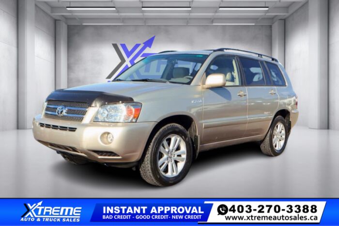 Used SUV 2007 Toyota Highlander EW21AP Sonora Gold Pearl