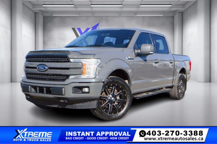 Used Crew Cab 2018 Ford F-150 W1E Stone Grey