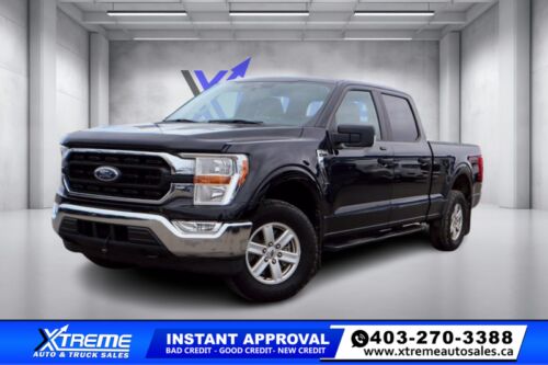 Used Crew Cab 2022 Ford F-150 W1E Agate Black Metallic