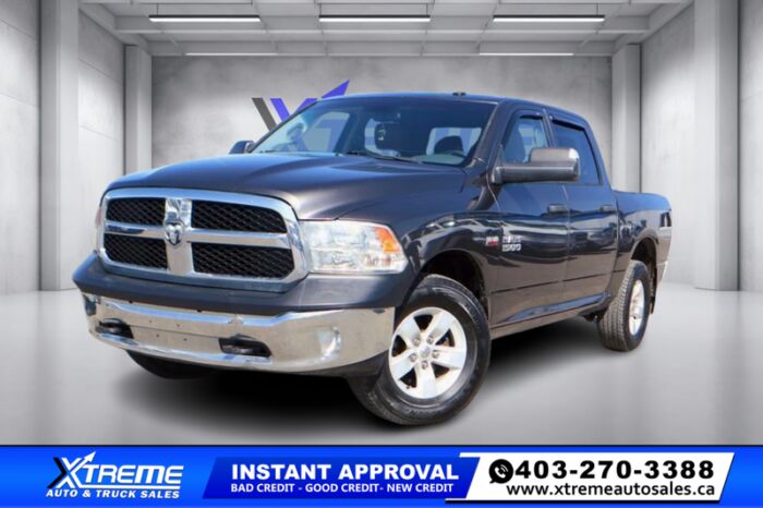 Used Crew Cab 2017 Ram 1500 DS6L98 Granite Crystal Metallic