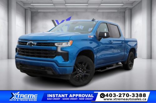 Used Crew Cab 2024 Chevrolet Silverado 1500 CK10543 Glacier Blue Metallic