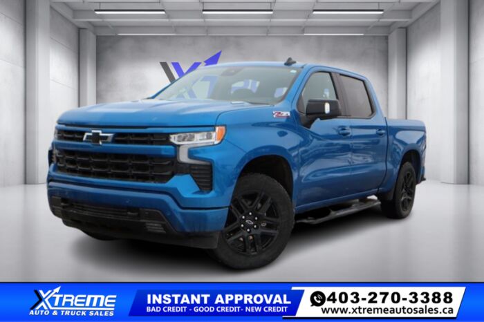 Used Crew Cab 2024 Chevrolet Silverado 1500 CK10543 Glacier Blue Metallic