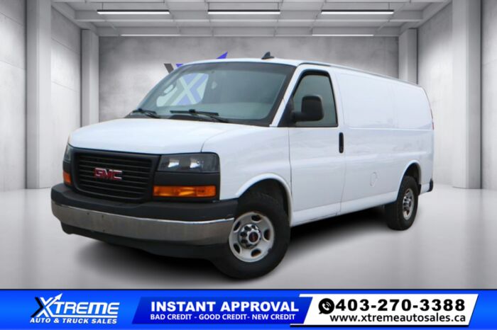 Used Regular Cargo 2019 GMC Savana Cargo Van TG23405 Summit White