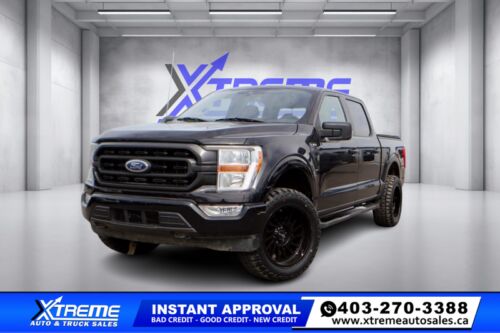 Used Crew Cab 2021 Ford F-150 W1E Agate Black Metallic