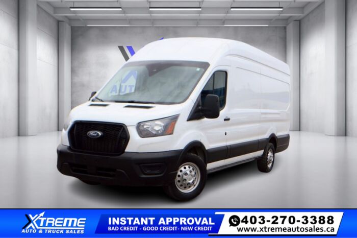 Used Extended Cargo 2022 Ford Transit Cargo Van R3U Oxford White