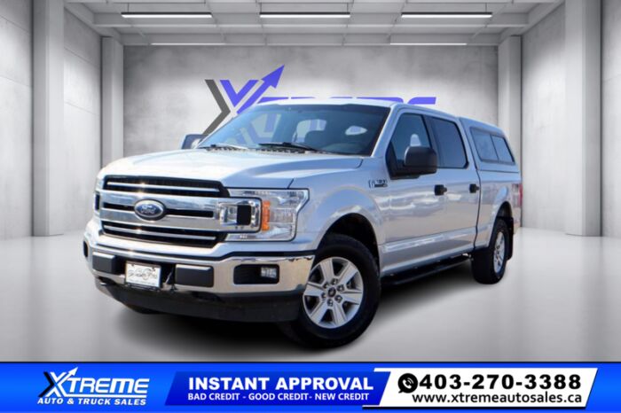 Used Crew Cab 2018 Ford F-150 W1E Ingot Silver Metallic