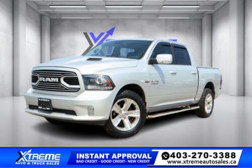 Used Crew Cab 2018 Ram 1500 DS6S98 Bright White