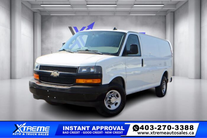 Used Regular Cargo 2019 Chevrolet Express Cargo Van CG23405 Summit White