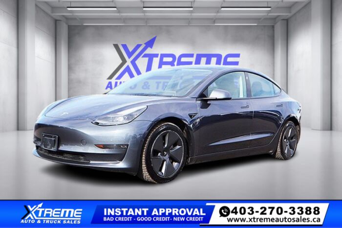 Used Sedan 2022 Tesla Model 3 MODEL3LR Midnight Silver Metallic