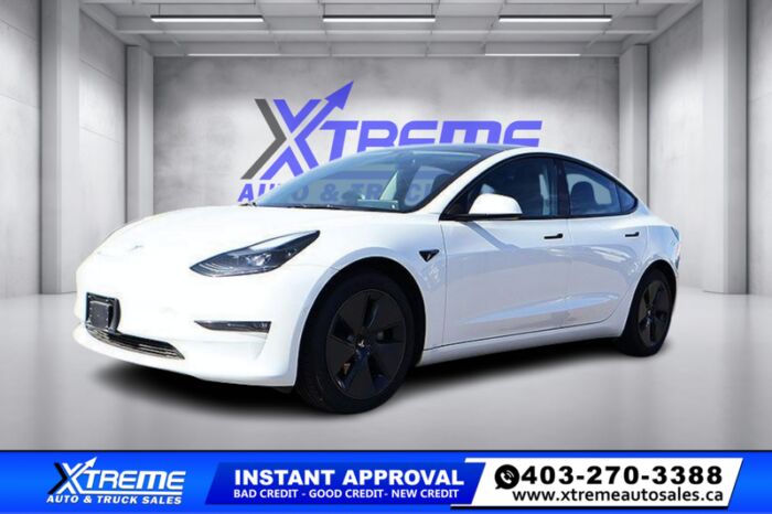 Used Sedan 2022 Tesla Model 3 MODEL3LR Pearl White Multi-Coat
