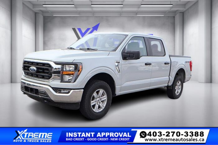 Used Crew Cab 2023 Ford F-150 W1E Azure Grey Metallic Tri-Coat
