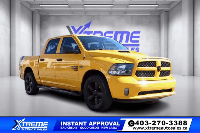2019 Ram 1500 Classic Express Stinger Yellow Sport Package  NO FEES! - Image 3