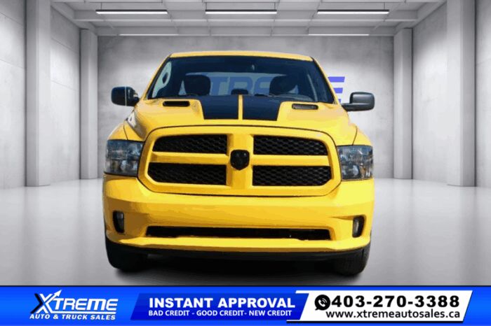 2019 Ram 1500 Classic Express Stinger Yellow Sport Package  NO FEES! - Image 2