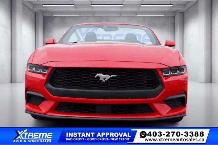 2024 Ford Mustang EcoBoost Premium Convertible  NO FEES! - Image 2