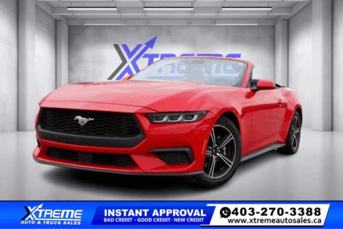Used Convertible 2024 Ford Mustang P8U Race Red