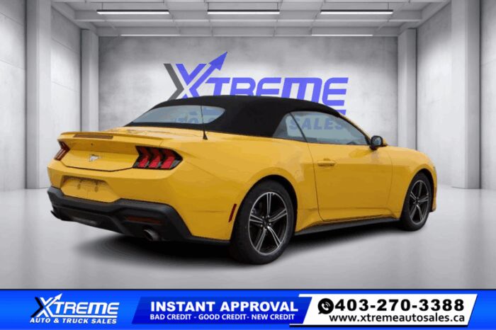 2024 Ford Mustang EcoBoost Premium Convertible  NO FEES! - Image 7