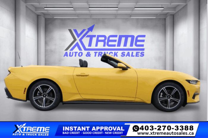 2024 Ford Mustang EcoBoost Premium Convertible  NO FEES! - Image 4