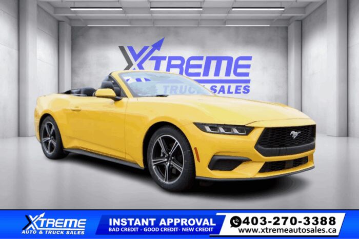 2024 Ford Mustang EcoBoost Premium Convertible  NO FEES! - Image 3