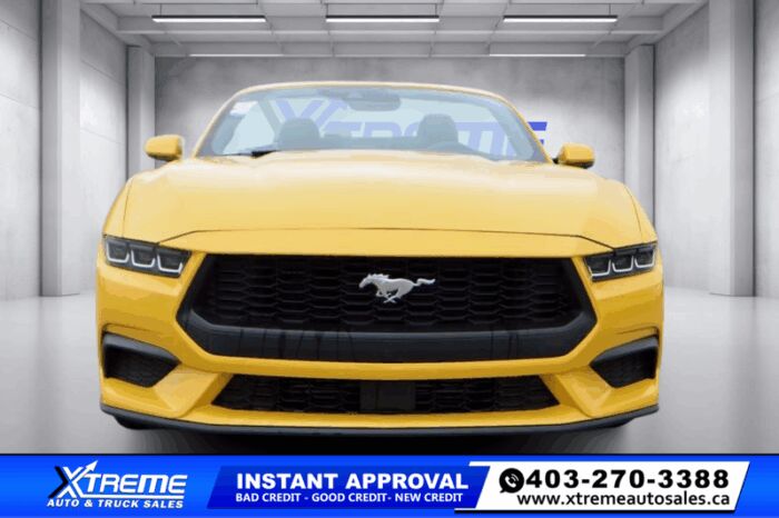 2024 Ford Mustang EcoBoost Premium Convertible  NO FEES! - Image 2