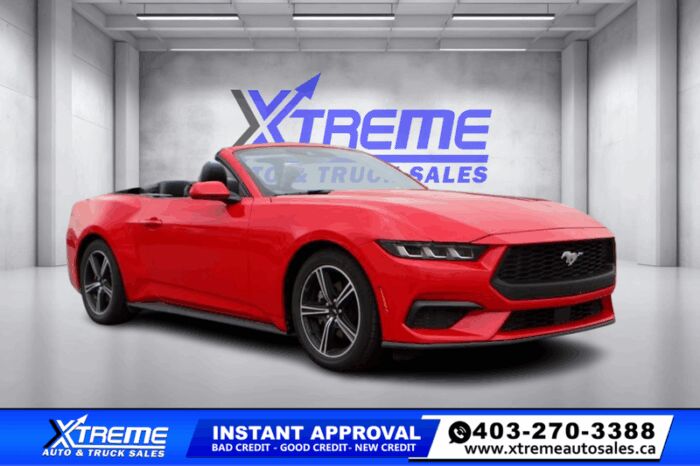 2024 Ford Mustang EcoBoost Premium Convertible  NO FEES! - Image 3